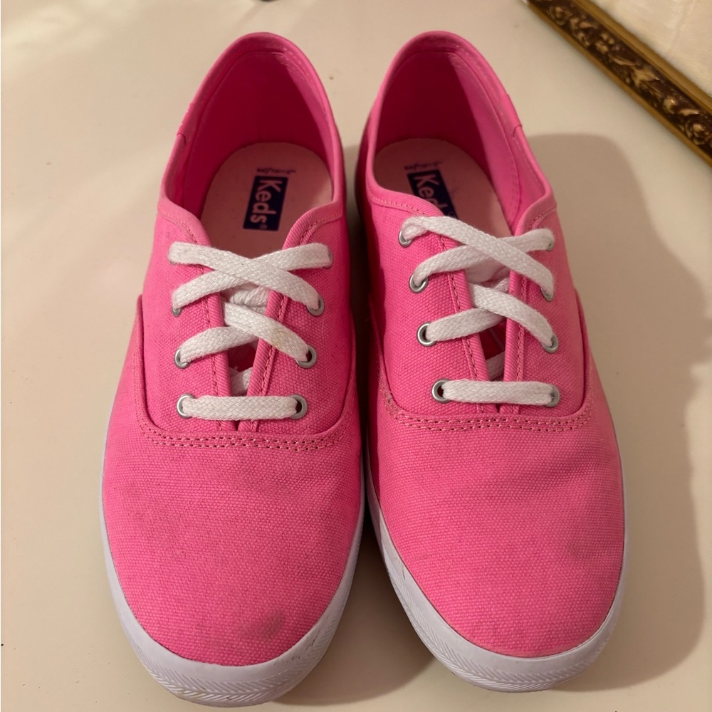 Keds Champion Canvas Neon Washable Sneaker